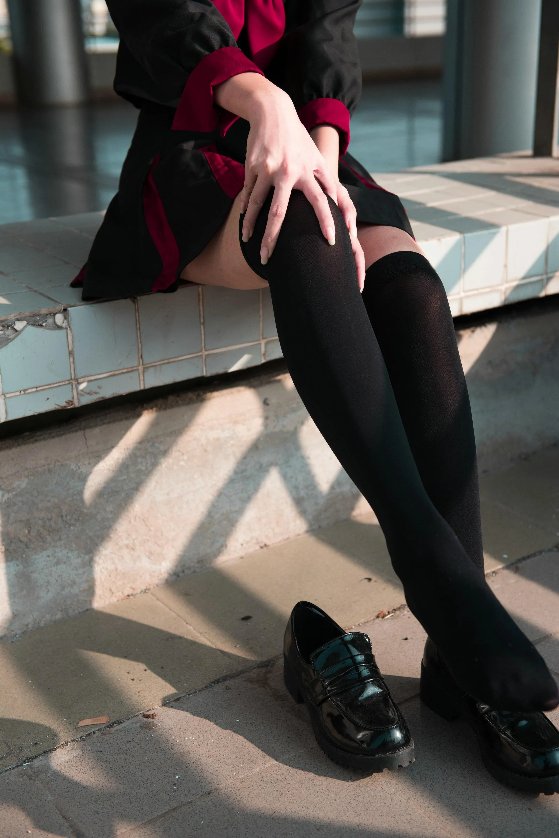 [魔镜街拍] NO.141 活力美术生JK美少女 [288P]插图7